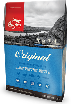 

Корм беззерновой ORIJEN Original DOG для собак всех пород 340 g
