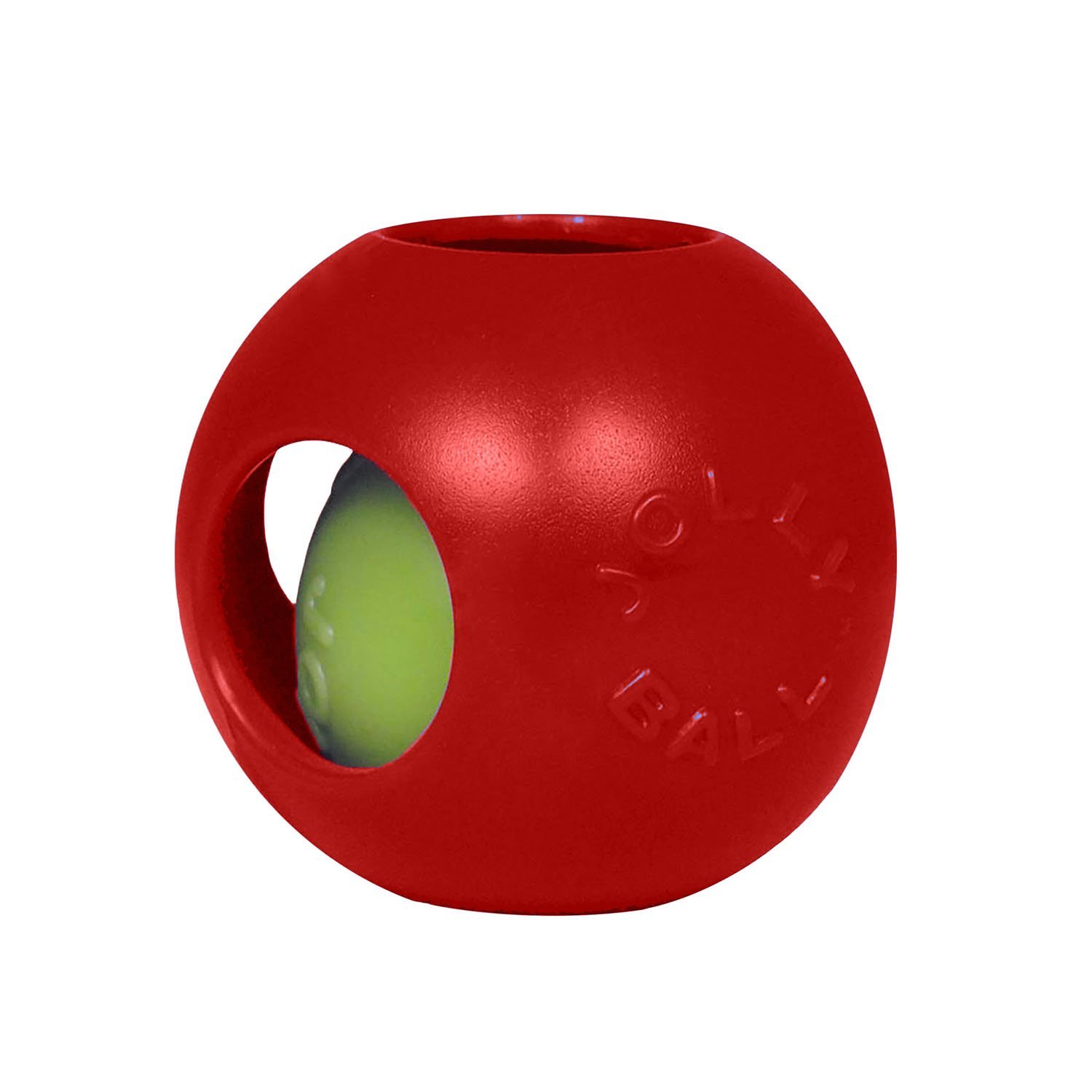 

Игрушка для собак Jolly Pet двойной мяч TEASER BALL красный 20 см (большой)