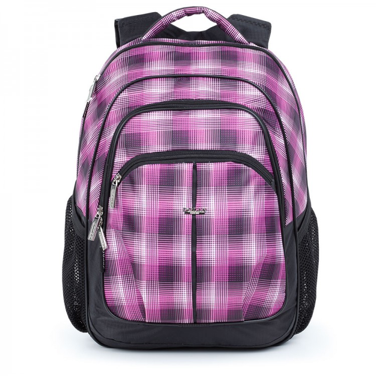 

Рюкзак школьный Dolly Original ортопедический 520 Сиреневый с черным ( DL- 520)