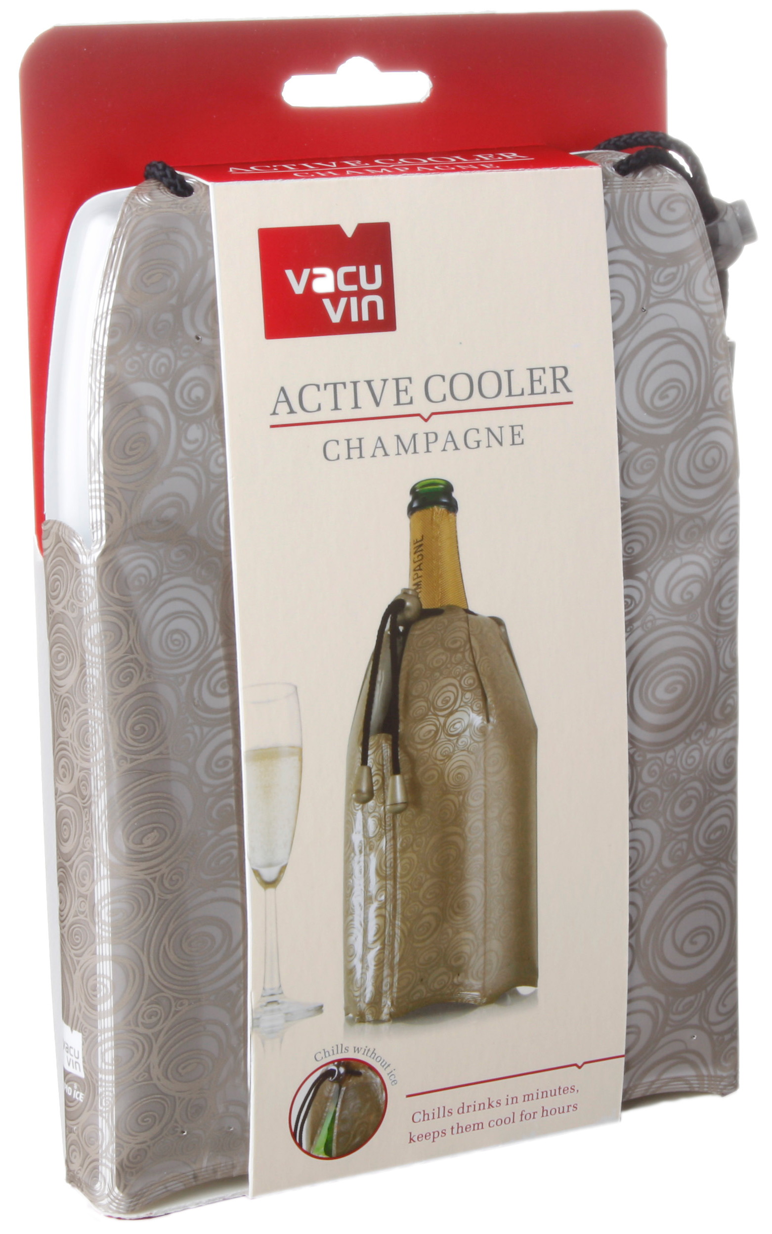 

Охладитель-мешочек для бутылки шампанского Vacu Vin Active Cooler Champagne Platinum