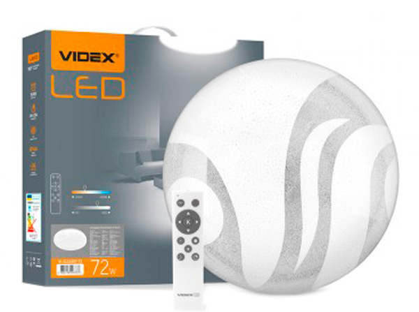 

Потолочный светильник VIDEX 72W 2800-6200K 220V (VL-CLS1997-72)