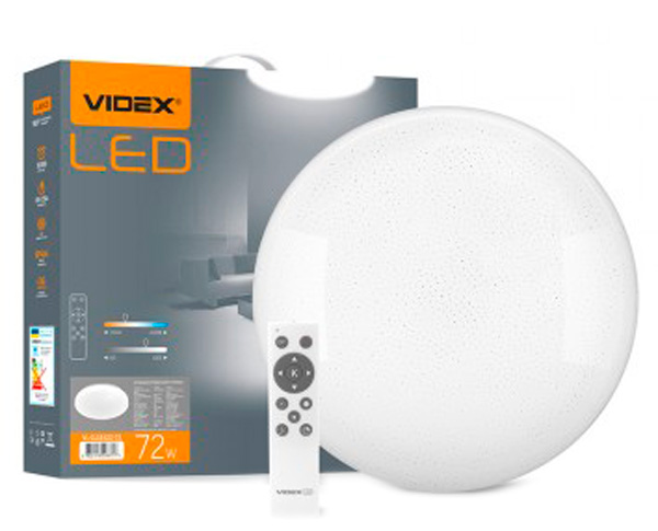 

Потолочный светильник VIDEX 72W 2800-6200K 220V (VL-CLS1522-72)
