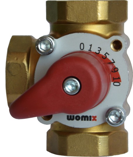 

Смесительный клапан 3-х ходовой WOMIX MIX M3-40, 1 1/2", Kv28 (601008)