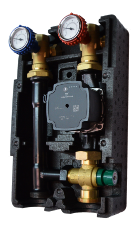 

Насосная группа WOMIX SMTC 125-DN25 без насоса с регуляцией 20-47°С (606071)