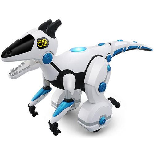 

Интерактивный динозавр Метр+ на р/у "Smart Dino" 49x31x16 см со звуковыми и световыми эффектами (RT-28308)