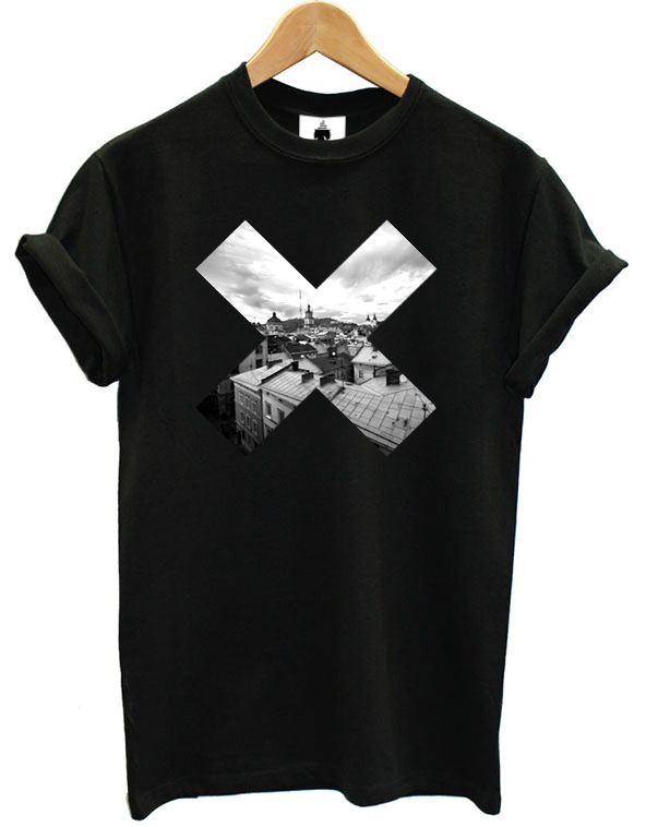 

Футболка WAREWO Lviv Geometric B&W Cross Черная XXL