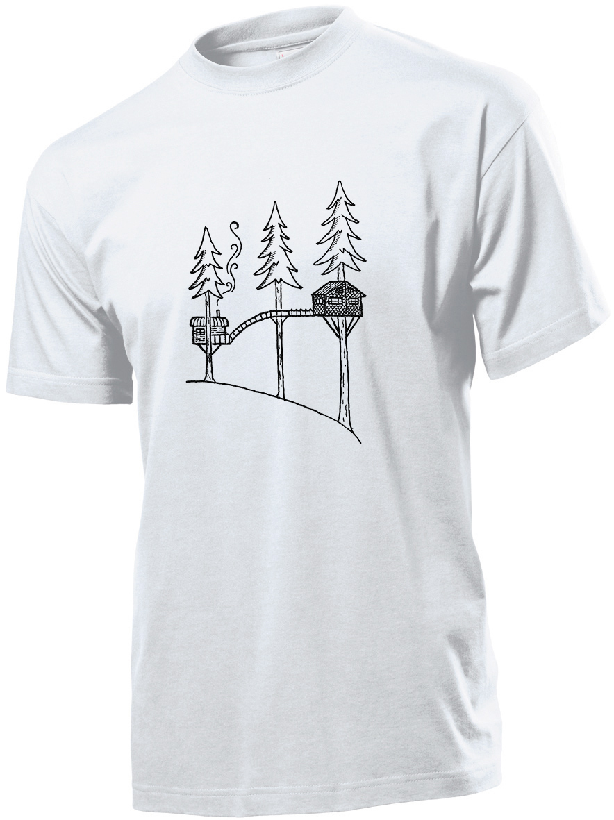 

Футболка Stedman ST2000 Forest woods traveller 1 Белая XXXL