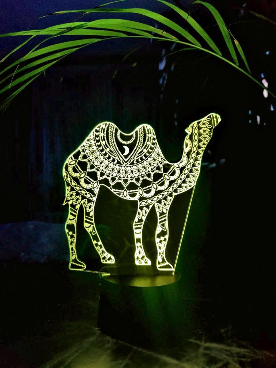 

Сменная пластина для 3D светильников "Верблюд" 3DTOYSLAMP