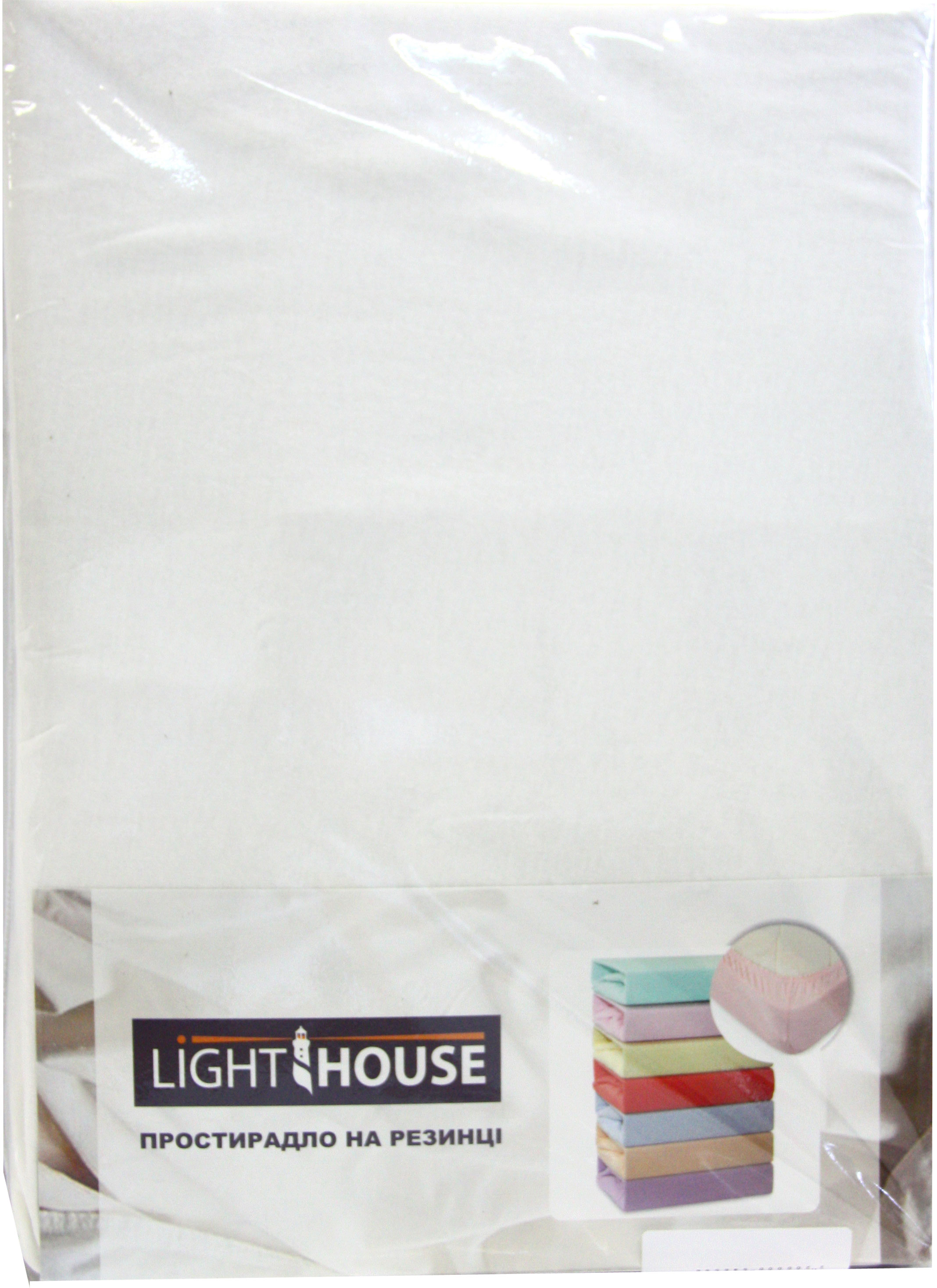 

Простынь на резинке LightHouse 180х200+25 Кремовая