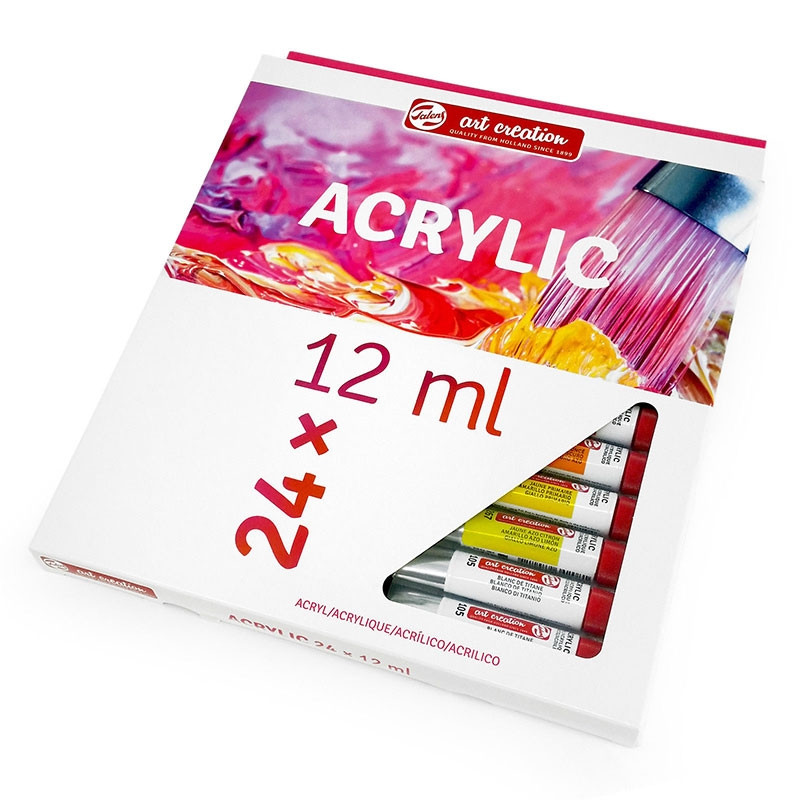 

Краски акриловые Royal Talens ArtCreation набор 24цв.x12мл (8712079312886)