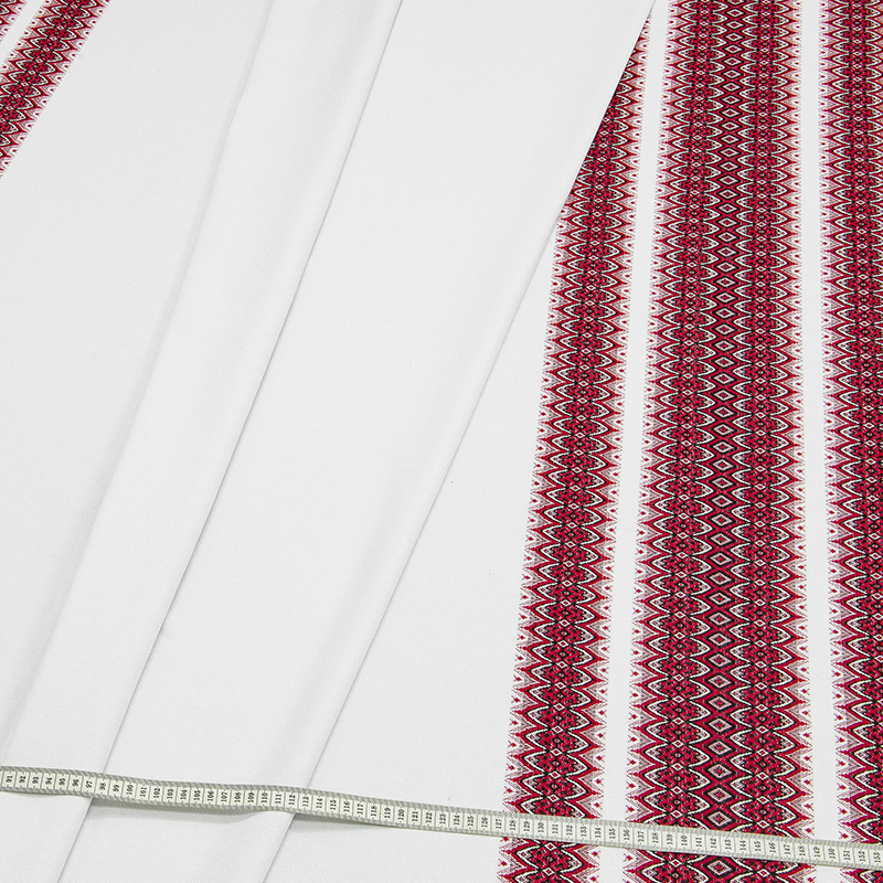 

Вышитая скатерть в украинском стиле Time Textile красная Красный TT108492 150x200