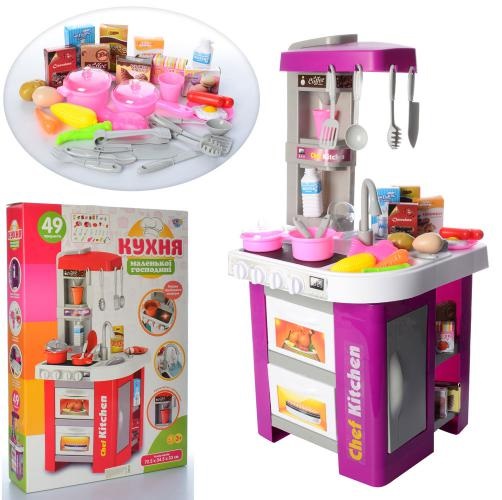 

Игровой набор кухня 922-49 со звуком, светом и водой