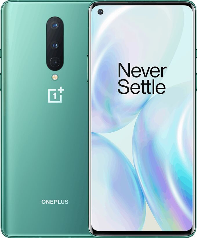 

Смартфон OnePlus 8 12/256GB (Glacial Green)