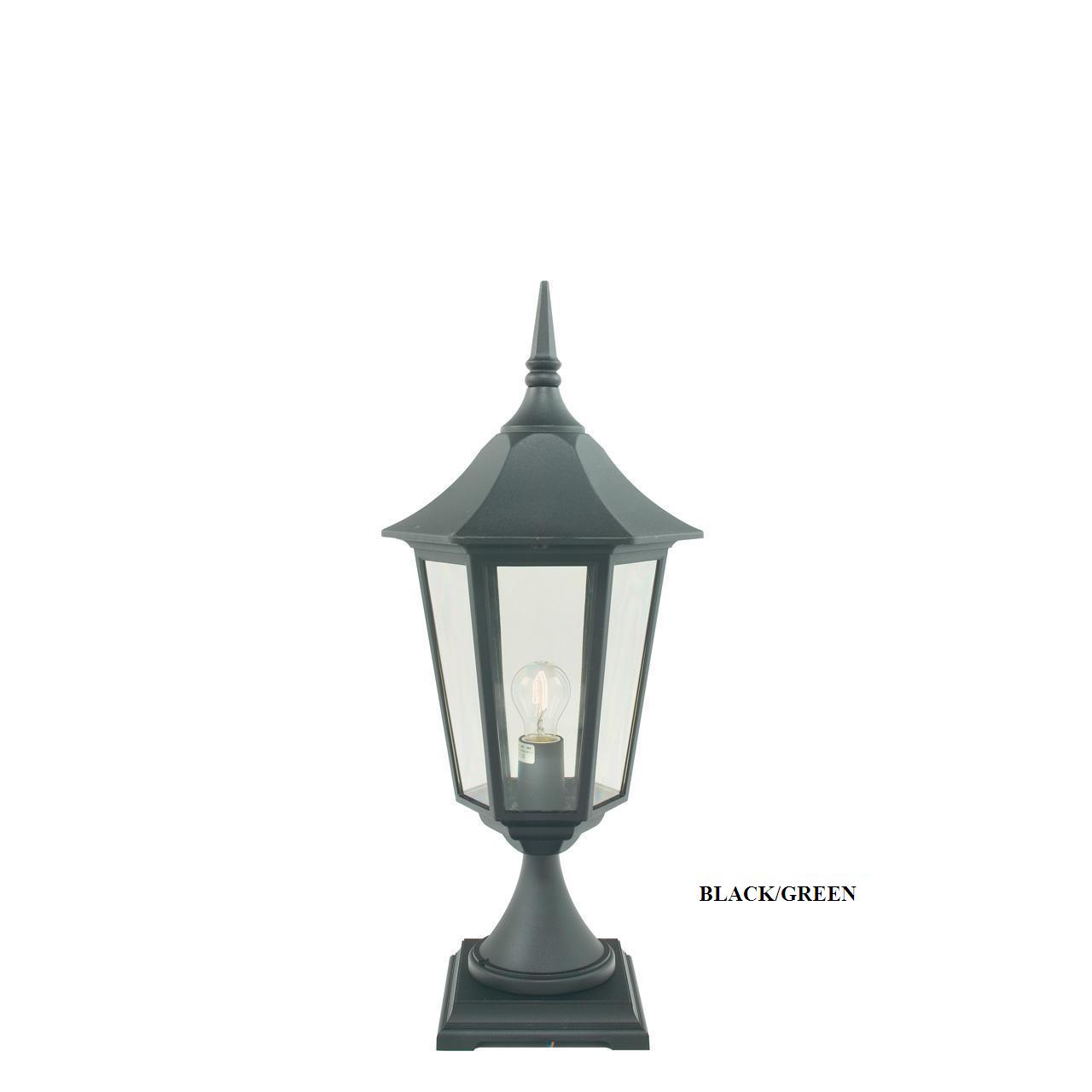 

Уличный столбик Norlys 384B/g Modena Black/green
