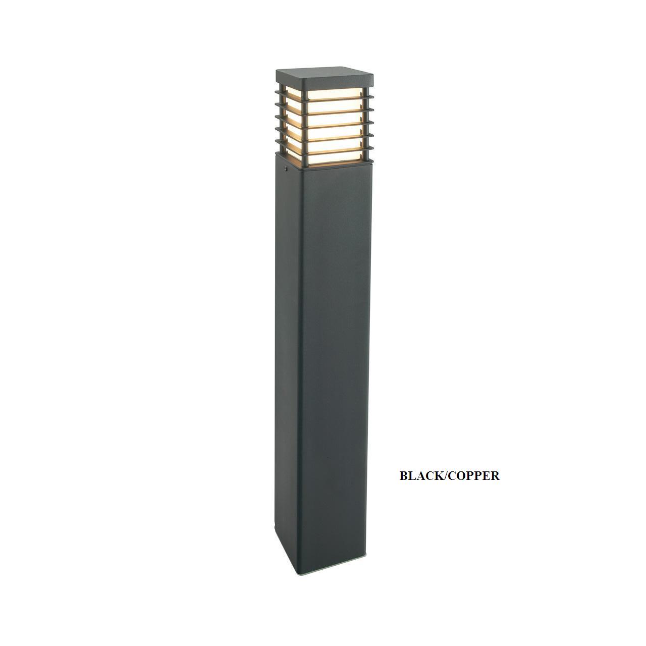 

Уличный столбик Norlys 296B/c Halmstad Black/copper