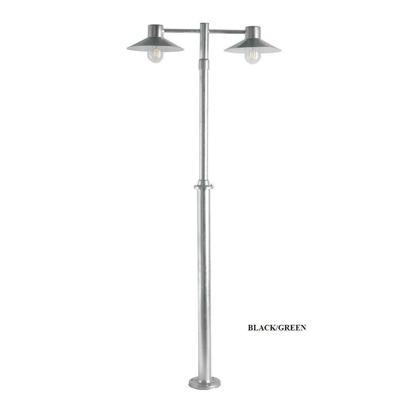 

Фонарный столб Norlys 275B/g Lund Black/green