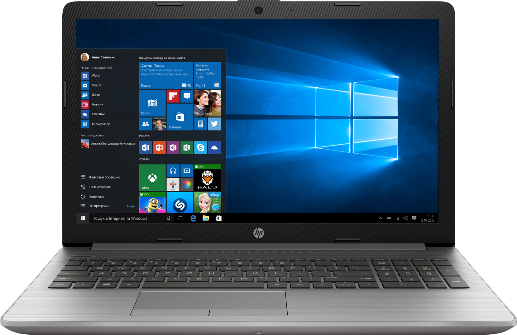 

Ноутбук HP 250 G7 (14Z92EA) Silver