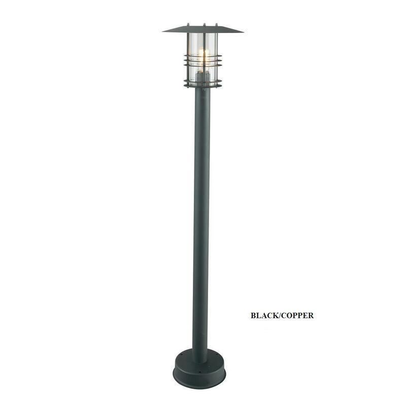 

Уличный столбик Norlys 285B/c Stockholm Black/copper