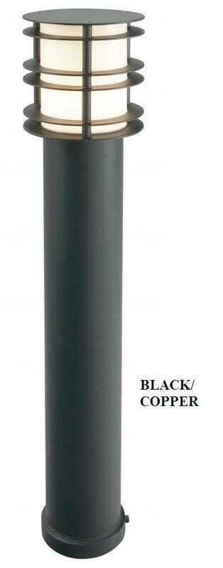 

Уличный столбик Norlys 1265B/c Stockholm Black/copper