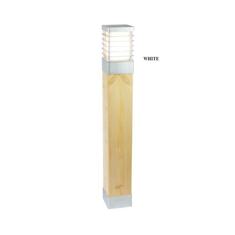 

Уличный столбик Norlys 1413W Halmstad Wood White