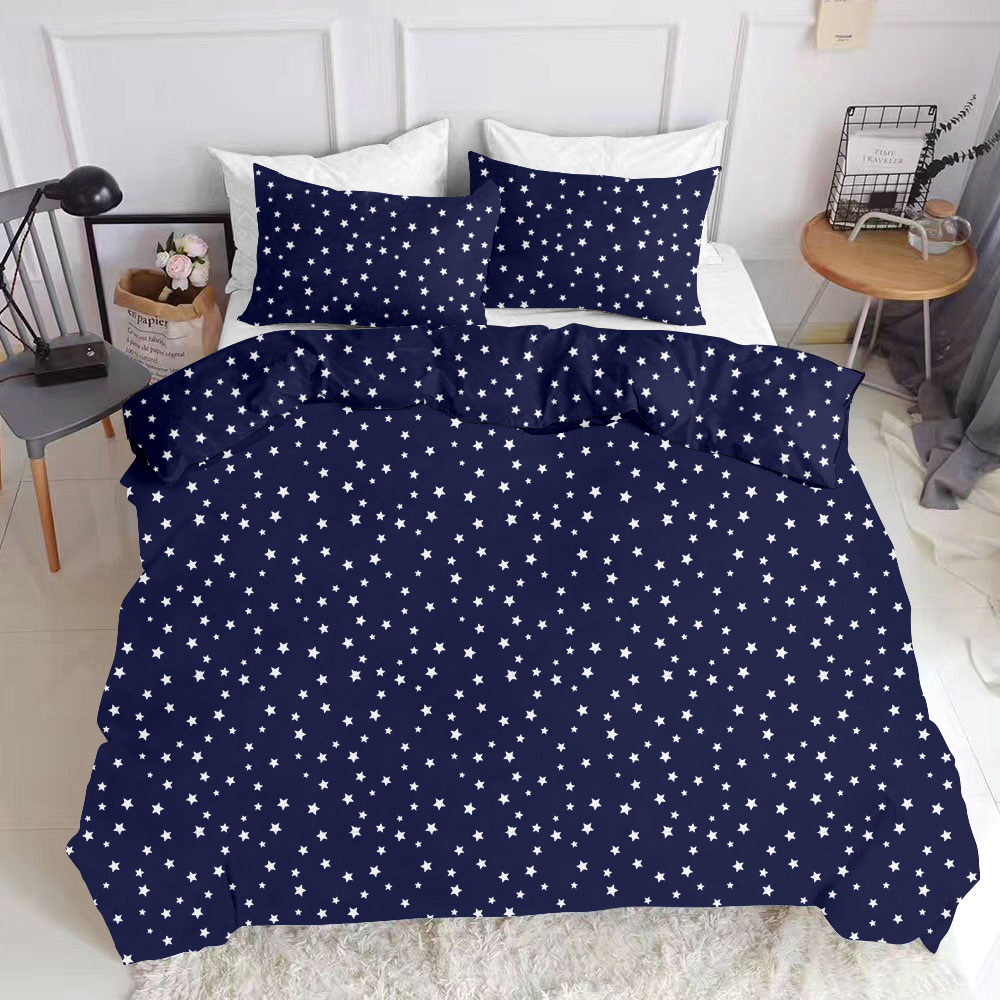 

Комплект постельного белья Cosas натурального Stars Fall Blue El 160х220