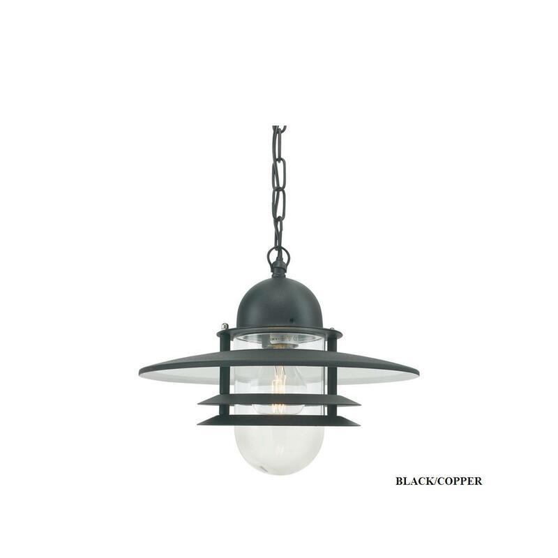 

Подвесной светильник Norlys 240/ab/c Oslo Black/copper