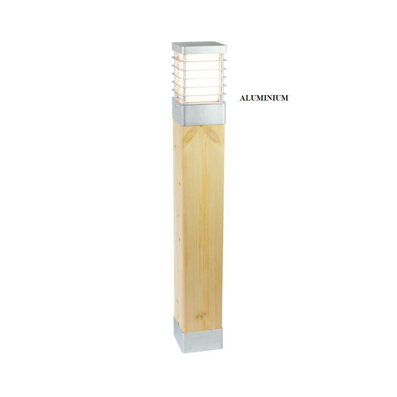 

Уличный столбик Norlys 1413Al Halmstad Wood Aluminium