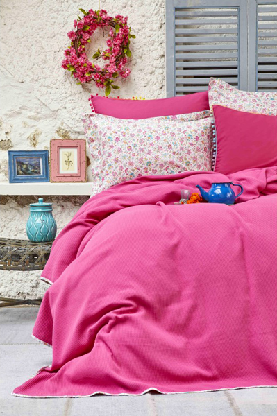 

Комплект постельного белья Karaca Home Picata fusya 220 х 230 см (svt-2000022209212)