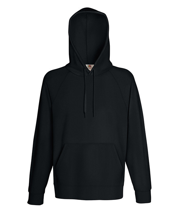 

Худи Fruit of the Loom Lightweight hooded sweatS Черный