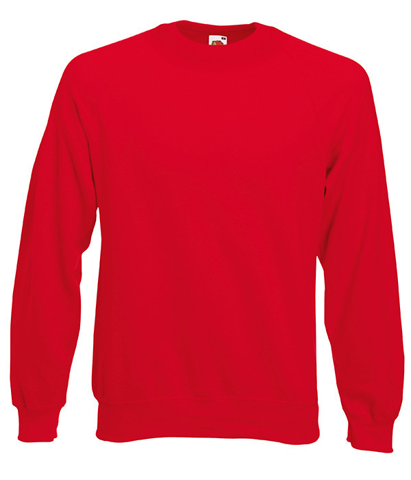 

Свитшот Fruit of the Loom Classic raglan sweat M Красный