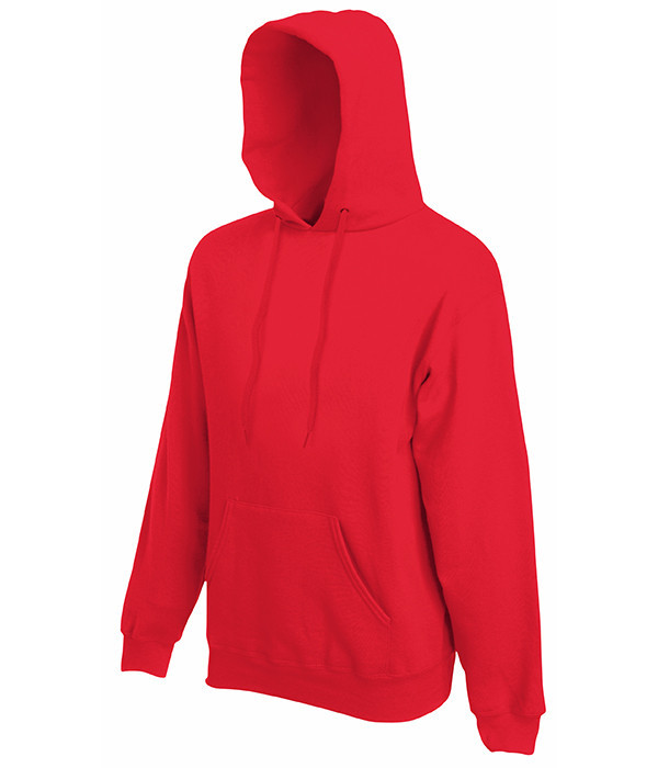 

Худи с капюшоном Fruit of the Loom Classic hooded sweat  Красный, Худи с капюшоном Fruit of the Loom Classic hooded sweat XL Красный