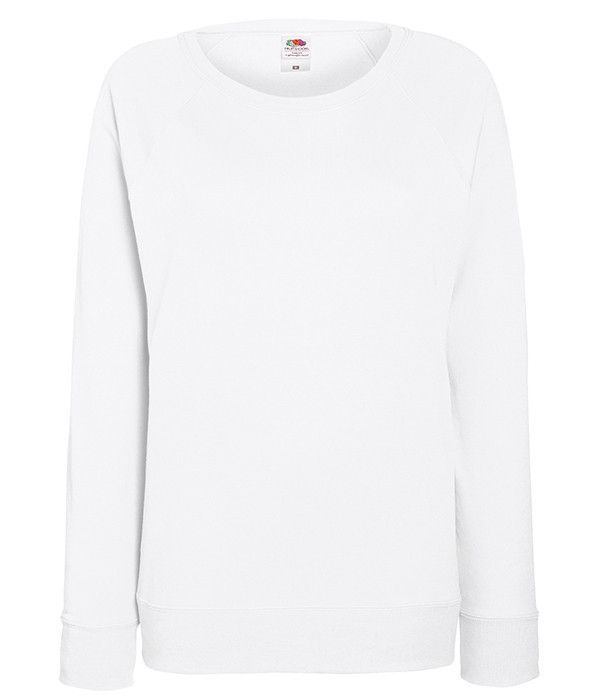 

Свитшот Fruit of the Loom Lightweight  Белый, Свитшот Fruit of the Loom Lightweight S Белый