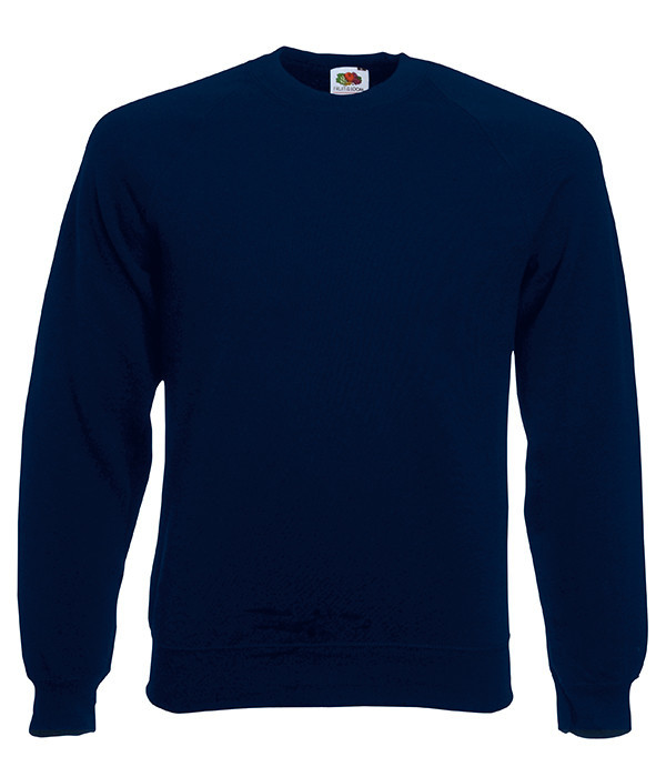 

Свитшот Fruit of the Loom Classic raglan sweat XL Глубокий Темно-Синий