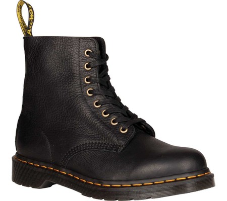 

Женские ботинки Dr. Martens 1460 Leather 8-Eye Boot Black Ambassador Tumbled Oily Leather 42