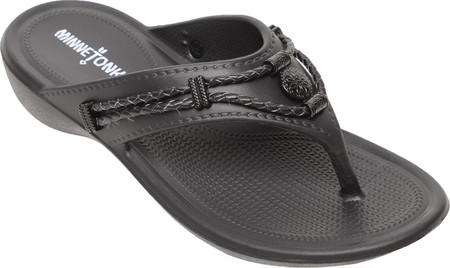 

Женские вьетнамки, сланцы Minnetonka Silverthorne Prism Flip Flop Black EVA 39
