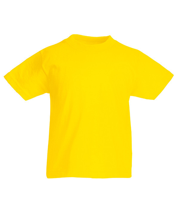 

Футболка Fruit of the Loom Valueweight Желтый 140 см