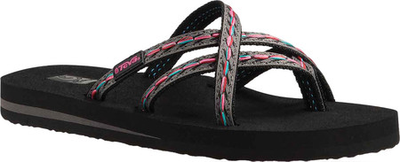 

Женские вьетнамки, сланцы Teva Olowahu Sandal Felicitas Black 37