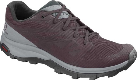 

Женские кроссовки Salomon Outline Sneaker Winetasting/Quarry/Green Gables Mesh/Synthetic 36