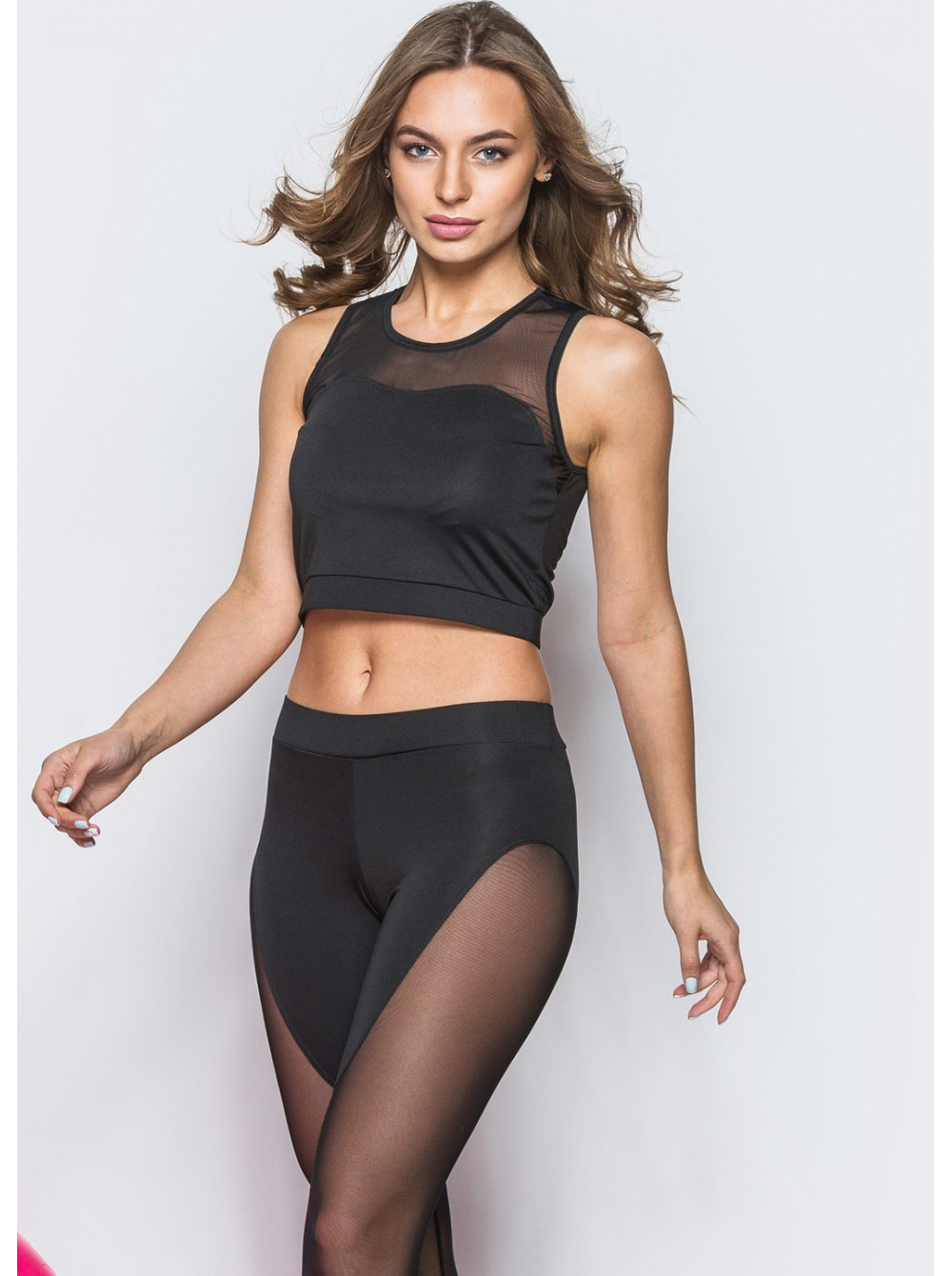 

Спортивный топ GO fitness 600923 чер. XS-S