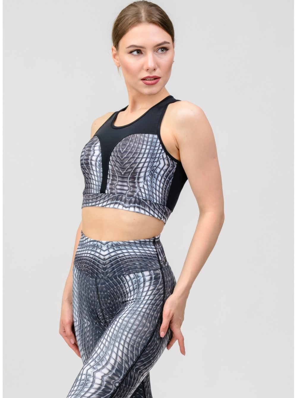 

Спортивный топ GO fitness 80085-1 чер. XS-S