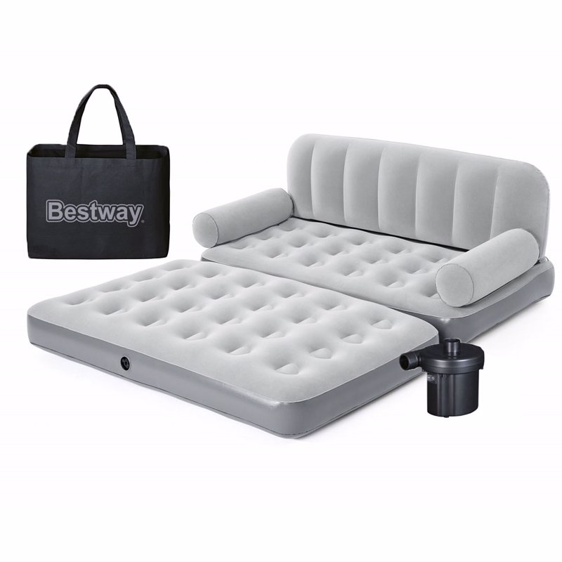 

Надувной диван-кровать Bestway 75073 (188-152-64 см) + внешний насос