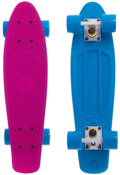 

Пенни Борд Penny Board Fish Skateboards Матовый Розово Синий 57 см (FSTT4)