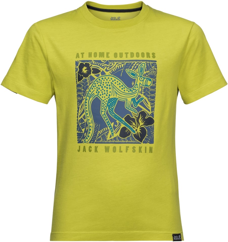 

Футболка Jack Wolfskin Kuku Trail T Boys 1607841-4038 116 см