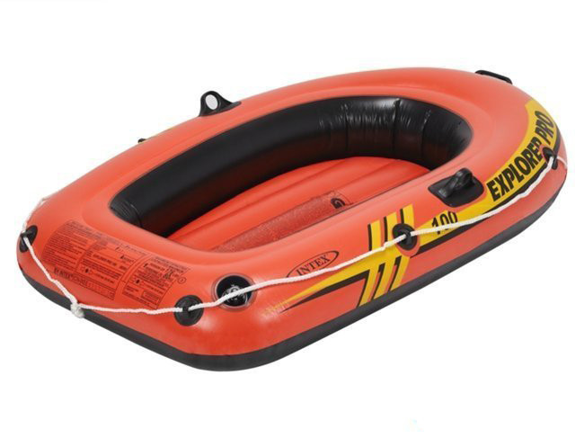 

Одноместная надувная лодка Intex Explorer 100 Pro для детей и взрослых Интекс 160х94х29 ТВ58355NP