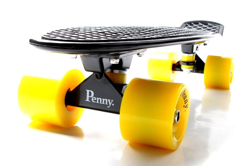 

Пенниборд Penny Board Black желтые колеса
