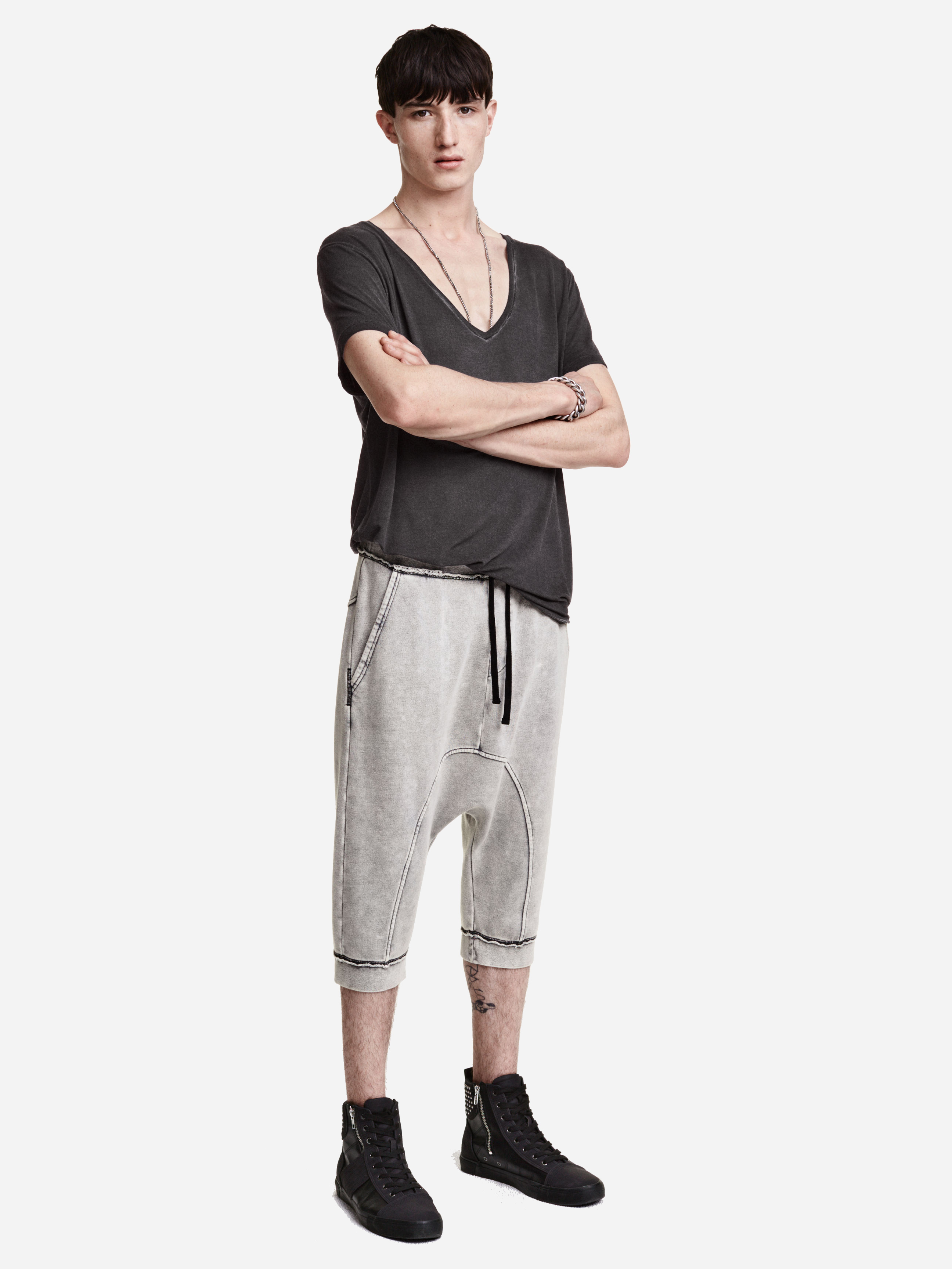 

Шорты H&M 2988112 S Темно-серые