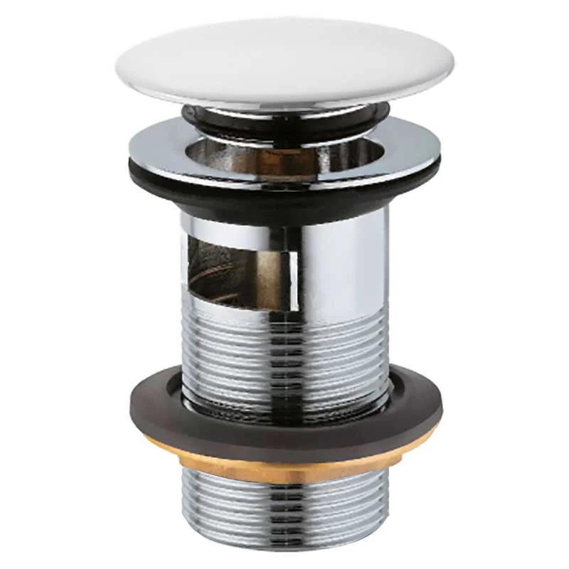 

Донный клапан с переливом (кнопка) ZERIX LR65-2 (ZX2638)