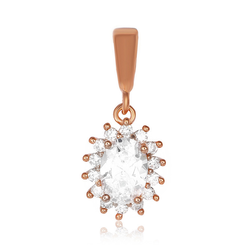 

Серебряная подвеска Silvex925 с фианитом ПК3Ф/375