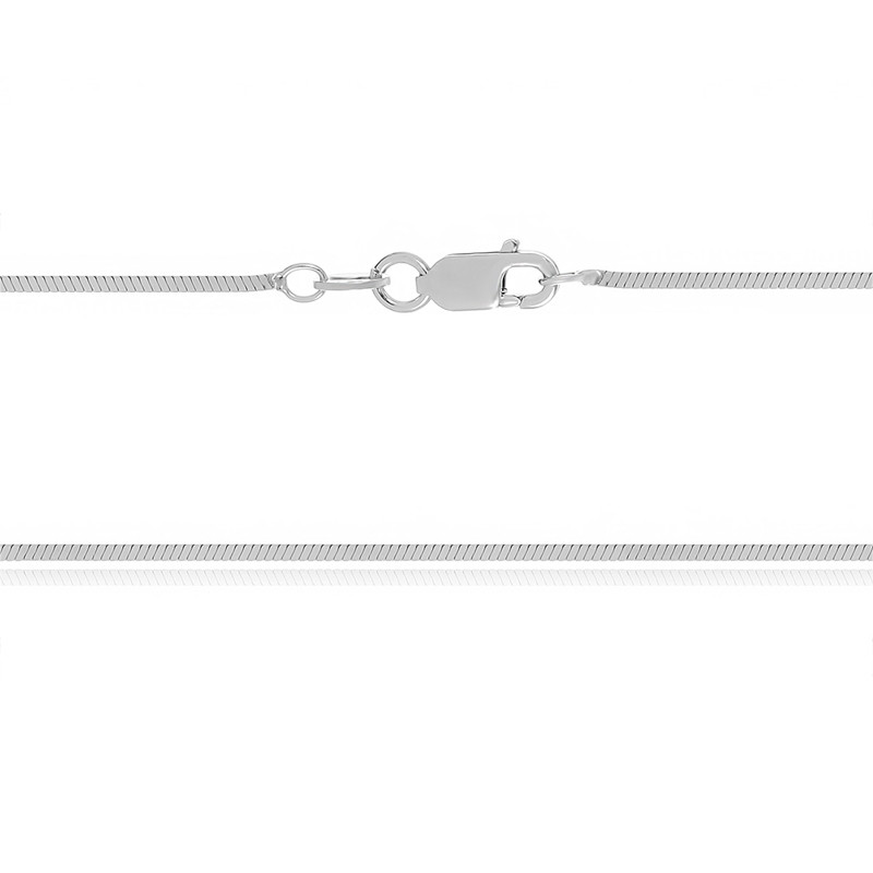 

Серебряная цепь Silvex925 - снейк 850Р 5/50, женская