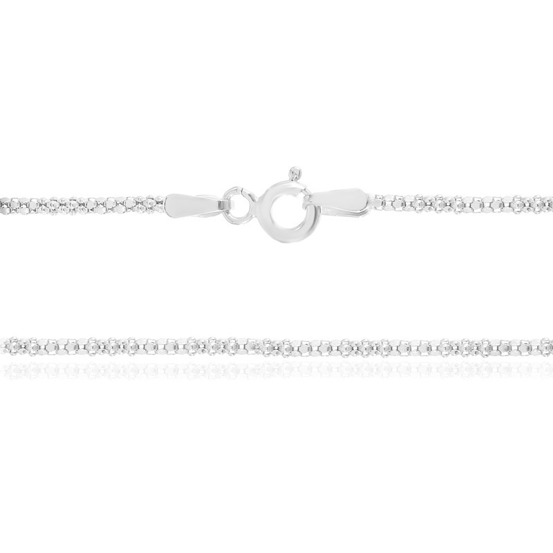 

Серебряная цепь Silvex925 - попкорн 173 3/45, женская